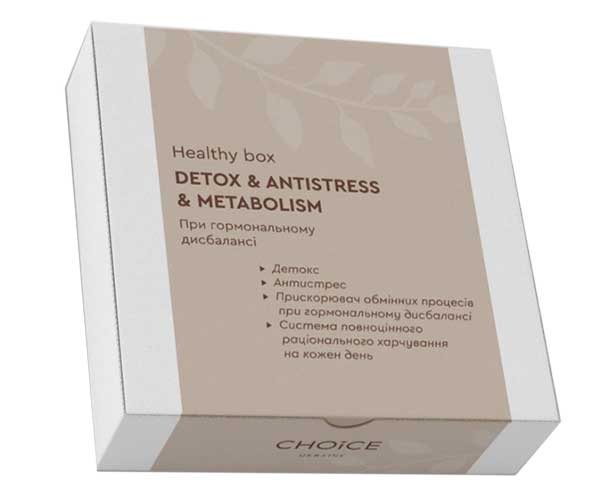 Healthy box Detox & Antistress & Metabolism Гормональний дисбаланс