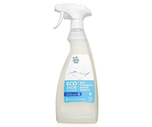 EКОзасіб натуральний для очищення ванної кімнати Green Max