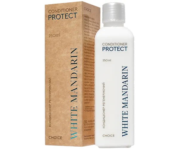 Регенеруючий кондиціонер для фарбованого та пошкодженого волосся PROTECTION  White Mandarin
